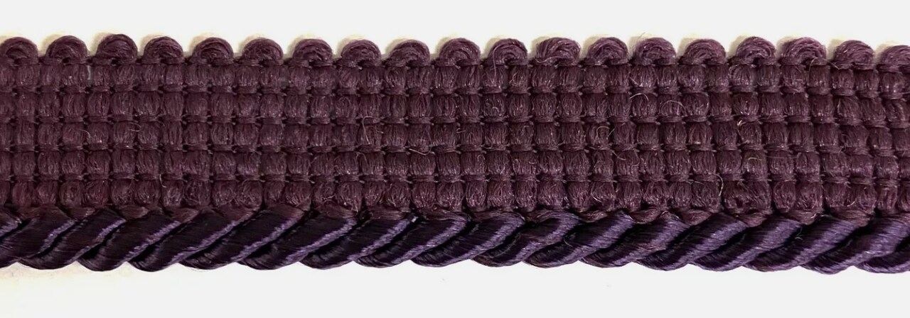 Twist Cord with Lip Piping Trimming - 8 Yards- Many Colors Available!